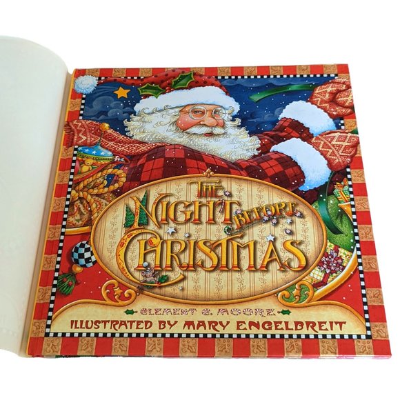 Mary Engelbreit Night Before Christmas Oversize Book with Wrapping Paper - Picture 10 of 10